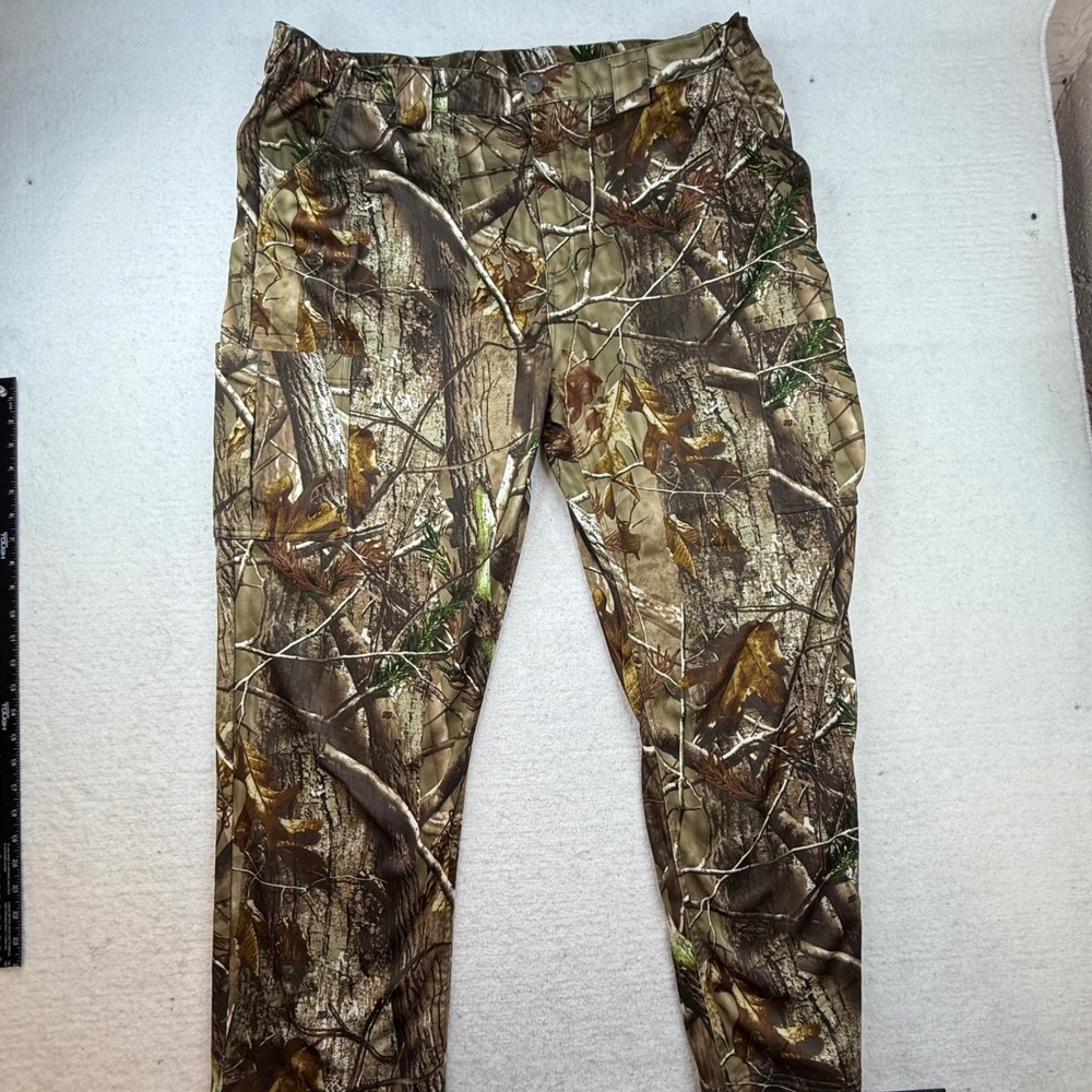 ScentLok Mens 2XL Realtree Camo Cargo‎ Hunting Pants Camouflage gorpcore - Picture 11 of 12